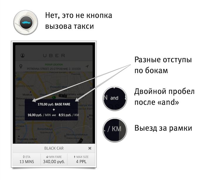 Разбираем интерфейсные детали на примере одного мобильного клиента такси Разбираем интерфейсные детали на примере одного мобильного клиента такси