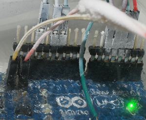 Разгон Arduino. Под жидким азотом. 20 ⇒ 65.3Mhz @  196 °C