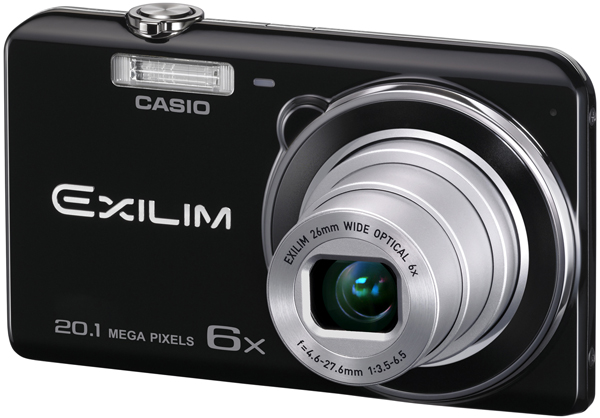 На корпусе камеры Casio Exilim EX-ZS30 есть три главные кнопки: Shoot, View и Delete 