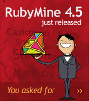 RubyMine 4.5 Just Released