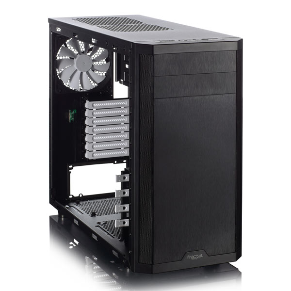 Корпуса для ПК Fractal Design Core 3500 и Core 3500W окрашены в черный цвет