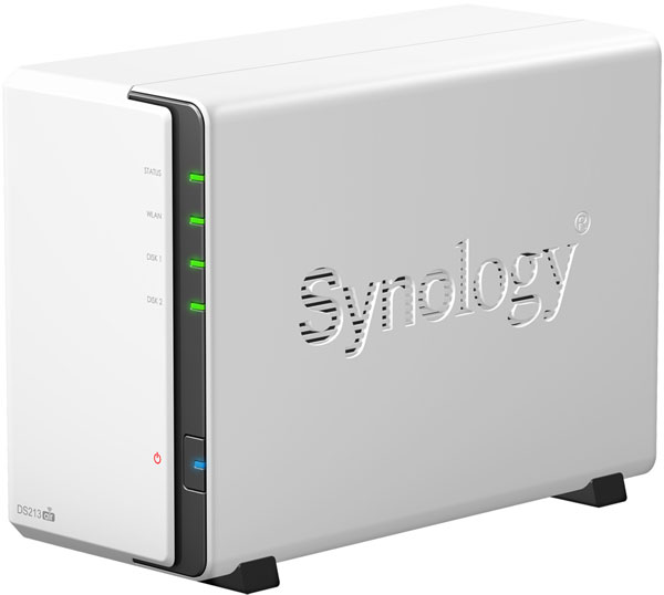 Процессор хранилища Synology DiskStation DS213air работает на частоте 1,6 ГГц