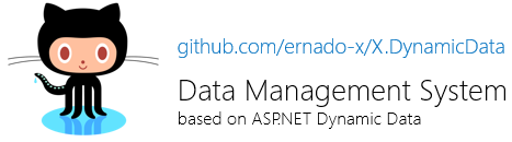 Система управления данными на базе ASP.NET Dynamic Data