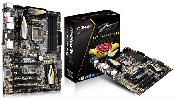 Системная плата ASRock Z77 Extreme6/TB4 оснащена двумя портами Thunderbolt 