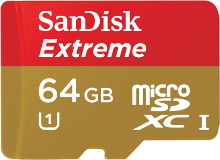 Карточки SanDisk Extreme microSDHC и microSDXC UHS-I имеют влагозащищенное, ударопрочное исполнение 