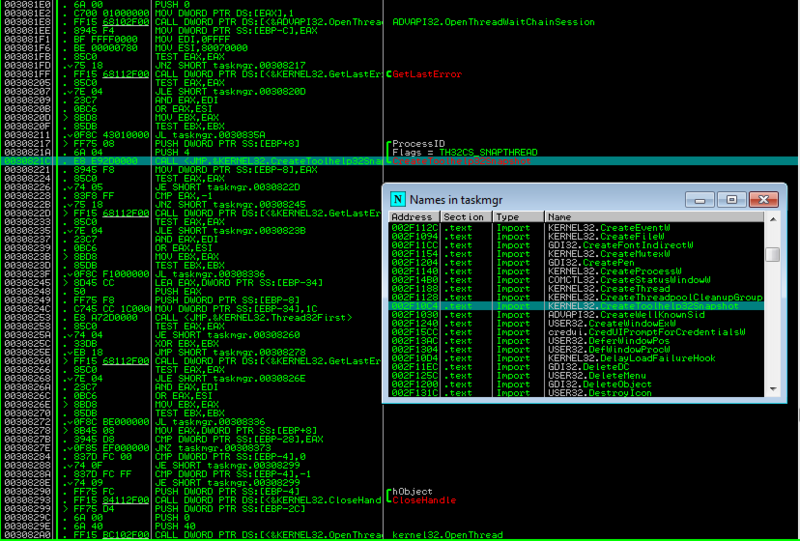 Скрываем процесс в диспетчере задач Windows Скрываем процесс в диспетчере задач Windows