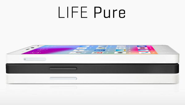 Основой смартфона Blu Life Pure служит однокристальная система MediaTek MT6589T
