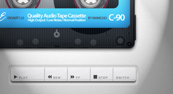 Создаем кассетный магнитофон при помощи HTML5 Audio