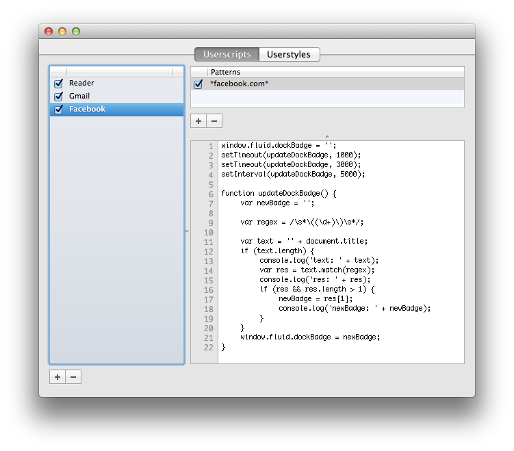 Создаем удобный вьювер для vk.com при помощи Fluid.app с нотификацией о новых сообщениях в доке Mac OS X