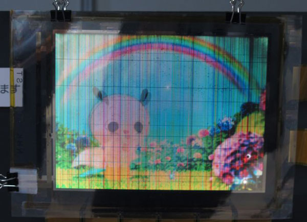 Специалистами NHK создан гибкий восьмидюймовый дисплей OLED, в котором используются транзисторы a-IGZO