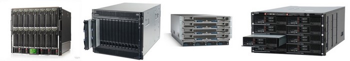 Сравнение блейд серверных платформ HP, IBM, Cisco и Hitachi, часть первая: аппаратная конструкция, охлаждение, питание