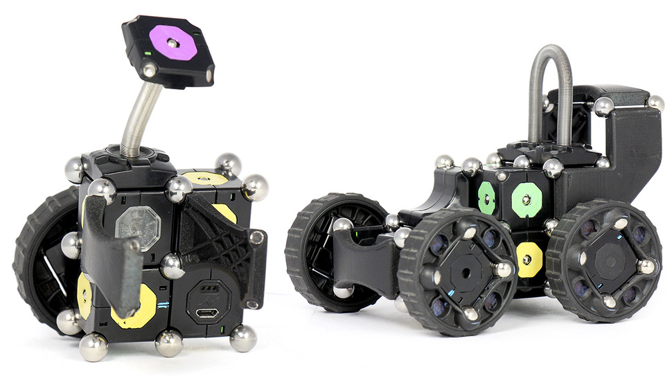 Стальные шарики делают самосборных роботов ещё более «живыми»