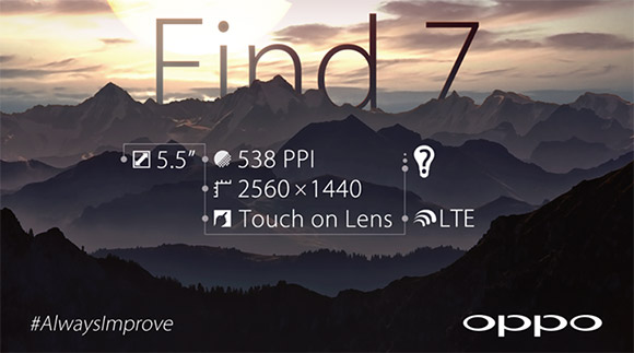 Основой смартфона Oppo Find 7 послужит однокристальная система Qualcomm Snapdragon 800 