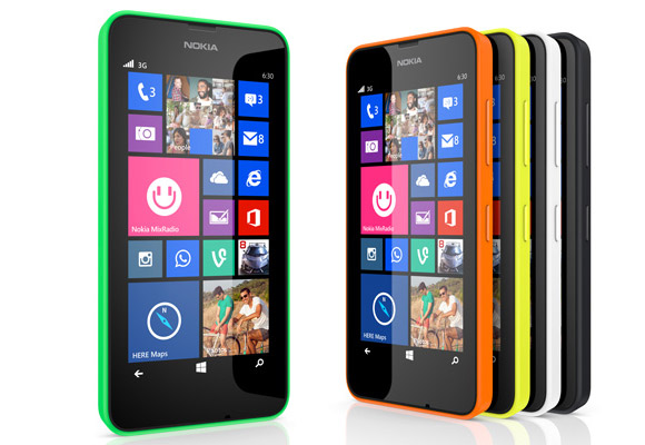 Смартфоны Nokia Lumia 630 и Lumia 630 Dual SIM стоят 119 и 129 евро соответственно