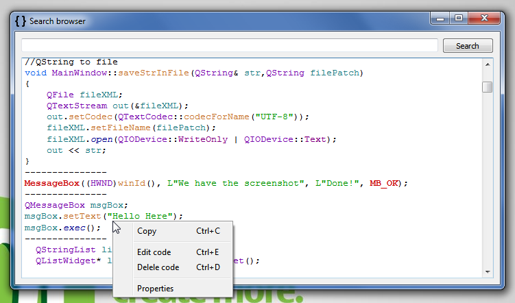 Сверхбыстрое копирование\вставка фрагментов кода Сверхбыстрое копирование\вставка фрагментов кода