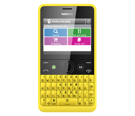 Nokia Asha 210 — первый в мире телефон с кнопкой WhatsApp