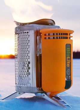 Термоэлектрическая зарядка для гаджетов и для приготовления еды