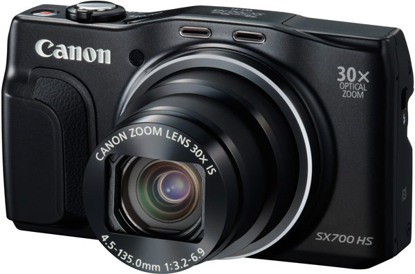 Черный и красный варианты камеры Canon PowerShot SX700 HS появятся в продаже в марте по цене $350