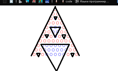 Треугольник Серпинского и треугольник Паскаля