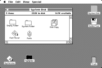 Первая версия Mac OS