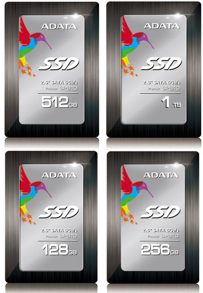 В накопителях Adata Premier SP610 типоразмера 2,5 дюйма с интерфейсом SATA 6 Гбит/с используются контроллеры SMI
