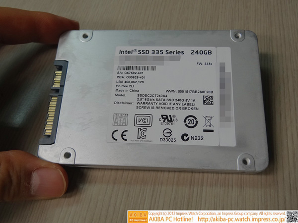  Intel SSD 335