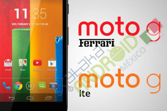 Moto G LTE и Moto G Ferrari — новые модификации бюджетного смартфона Moto G