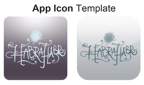 Удобные шаблоны Adobe Photoshop для создания значков (иконок) iOS6, iOS7 и Android