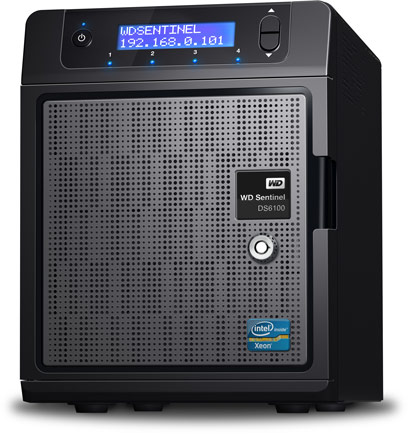 WD Sentinel DS5100 и DS6100 — сервера на платформе Intel