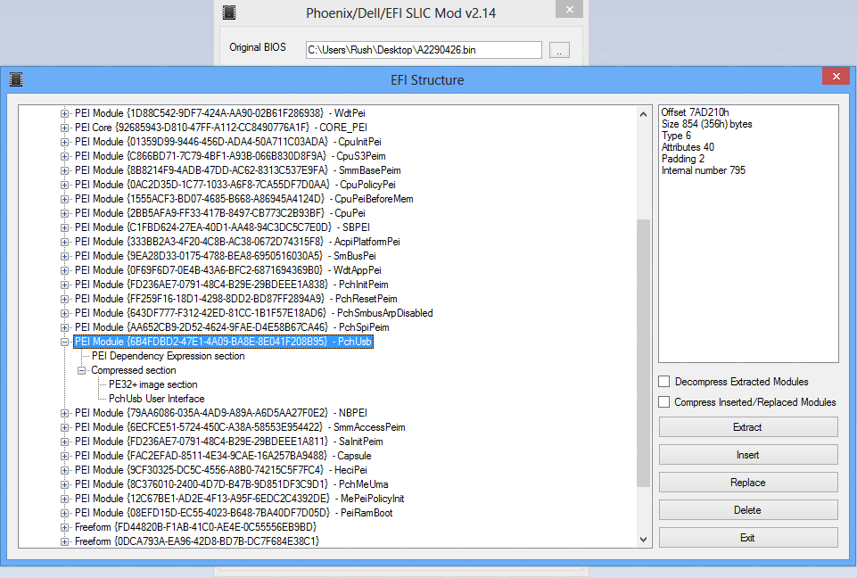 Устройство файла UEFI BIOS, часть вторая: UEFI Firmware Volume и его содержимое