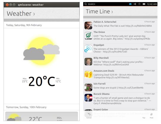 В новых билдах Ubuntu Touch preview вскоре появятся первые приложения