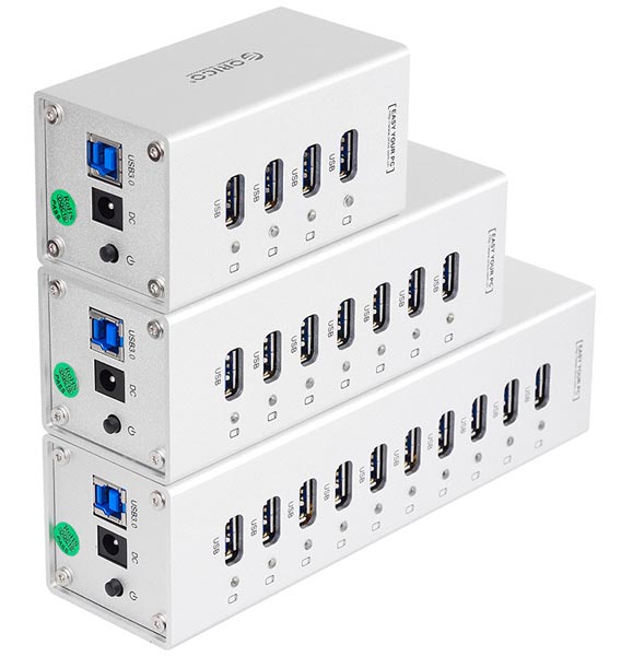 В серию Orico A3H вошел концентратор с 10 портами USB 3.0