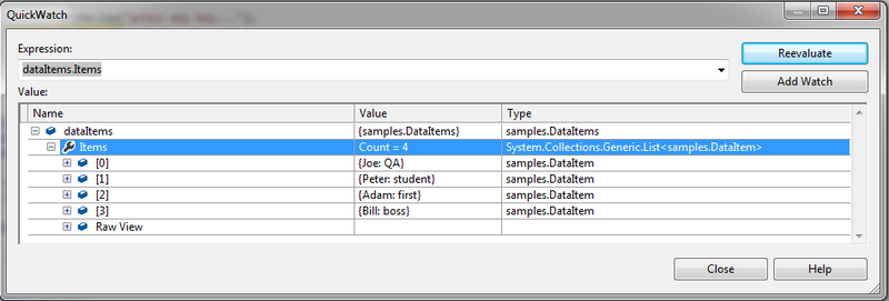 Визуализация списков в отладчике Visual Studio или новое слово от «BugAid For Visual Studio»