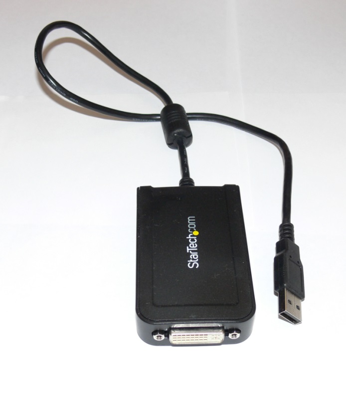 Внешняя USB видеокарта Startech USB2DVIE3
