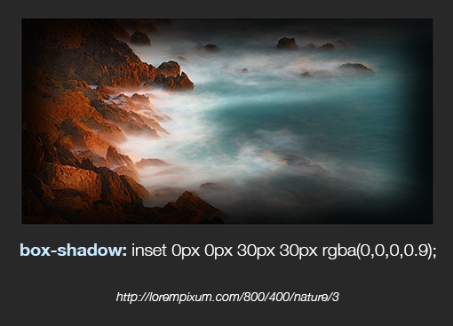 Внутренние тени в CSS Внутренние тени в CSS