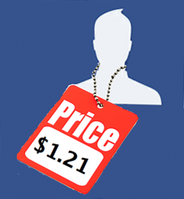 Вы приносите Facebook 1,21$ в квартал