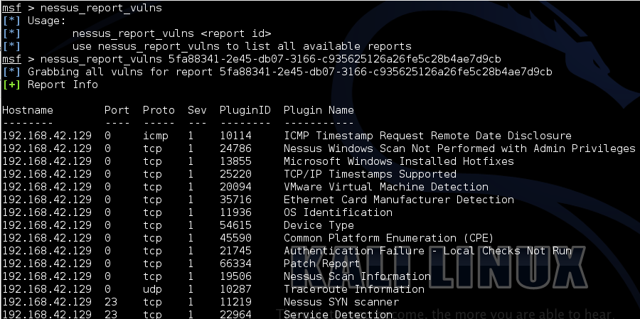 Взаимодействие сканеров уязвимостей с Metasploit. Часть 2 image