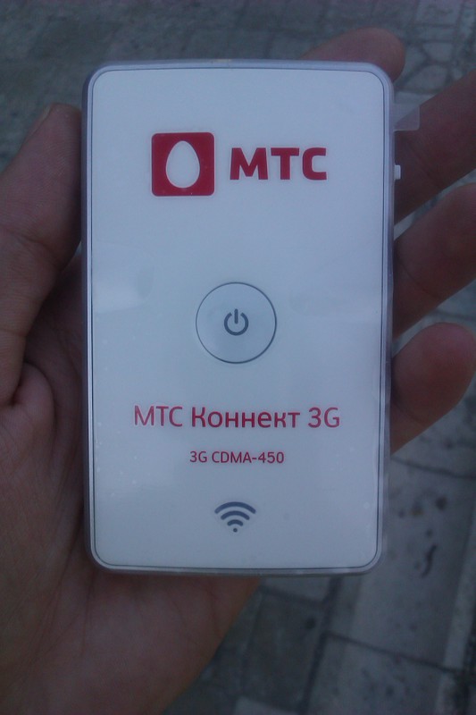 «МТС Коннект»: 3G роутер (Wi Fi) \ WeTelecom WM R100