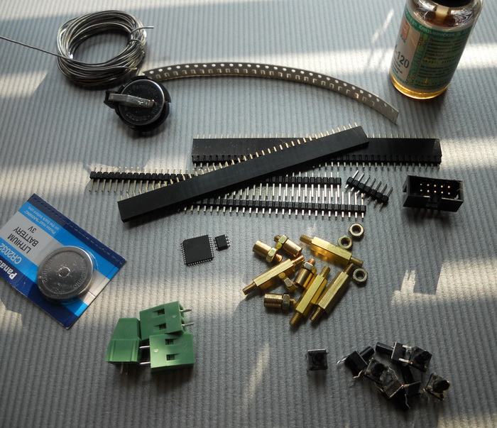 Бинарные часы своими руками (Mega32, DS1307) Бинарные часы своими руками (Mega32, DS1307)