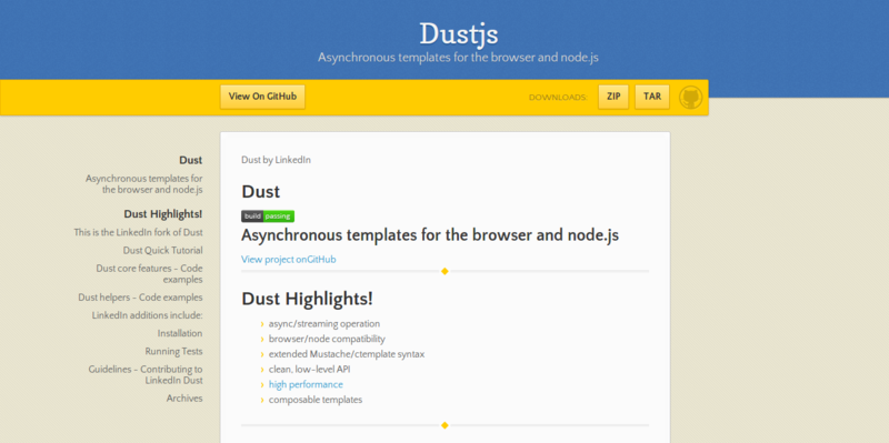 15 шаблонизаторов для фронтенд разработки 15 шаблонизаторов для фронтенд разработки