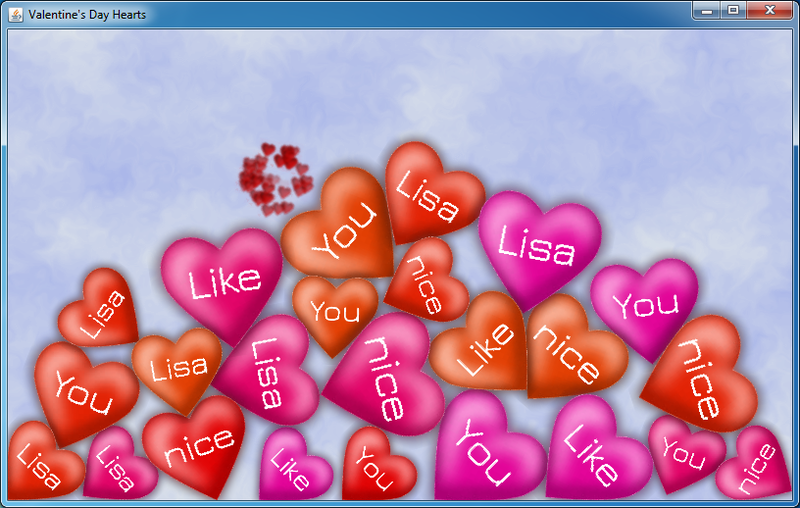 Android / Приложение в честь Дня святого Валентина на libgdx