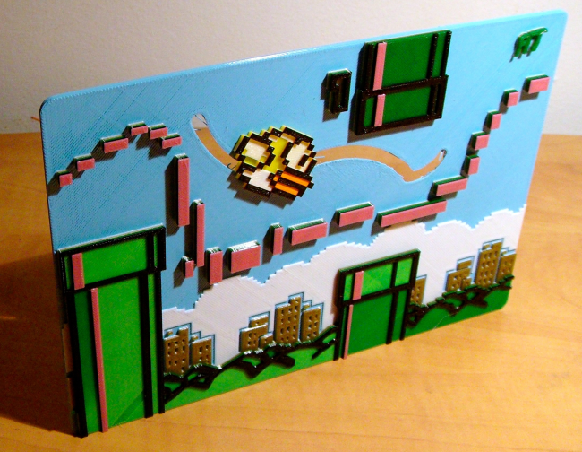 2.5D: Разноцветная печать одним экструдером image