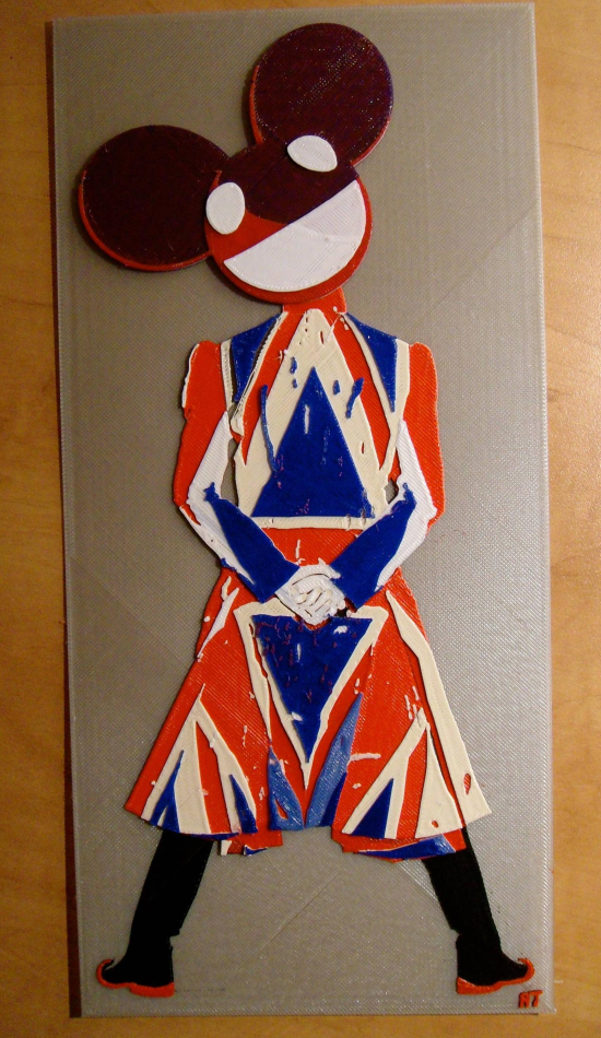 2.5D: Разноцветная печать одним экструдером image