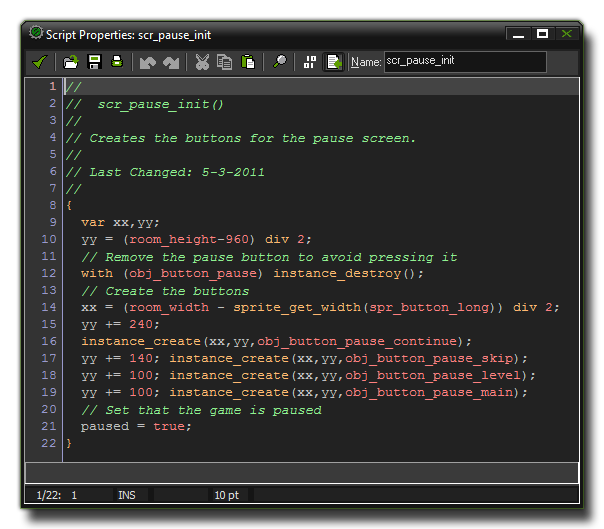 Script property. GAMEMAKER Studio 2 язык программирования. GML код. GAMEMAKER язык. Scripts игра.