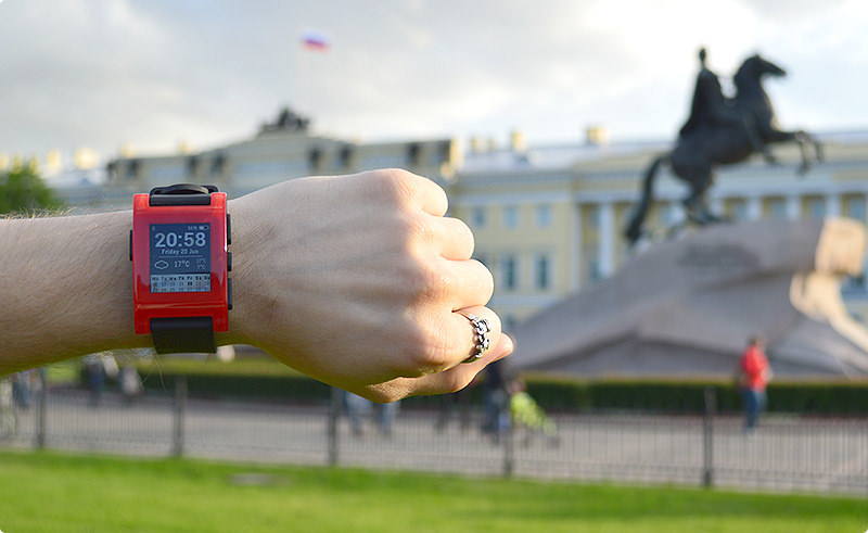 Умные часы Pebble. Личный опыт использования Pebble на руке