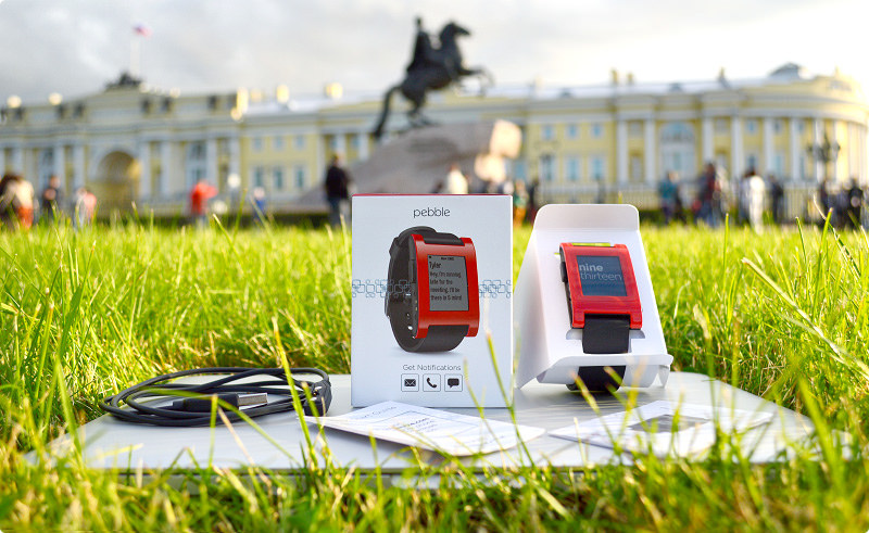Умные часы Pebble. Личный опыт использования Pebble комплектация