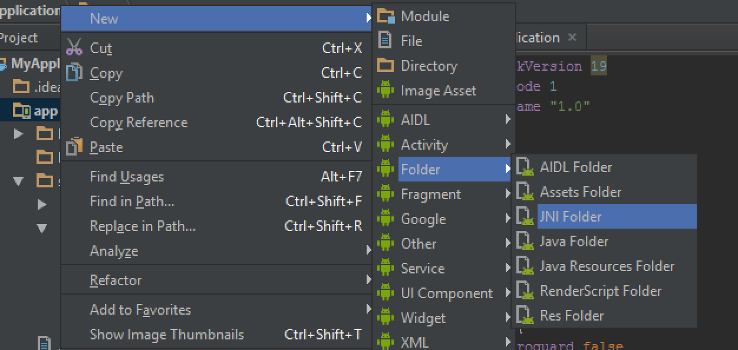 Android Studio для NDK под Windows