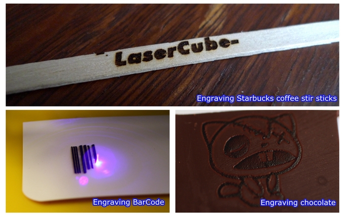 Laser Cube: гравировка лазером в домашних условиях