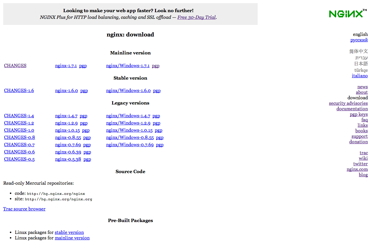 Эффективный или эффектный? Мастер класс по созданию дизайна сайта. Часть I Страница загрузки (Download)