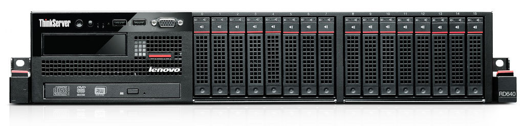 ThinkServer RD640 — сервер Lenovo, оптимизирован для работы